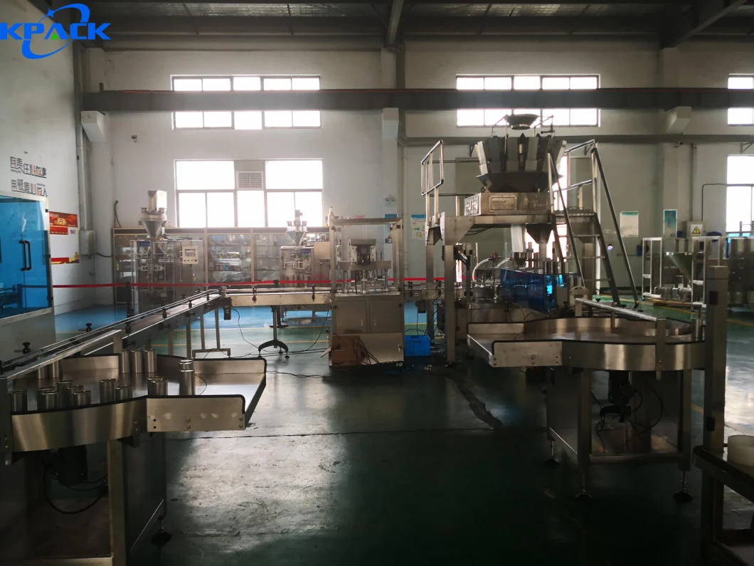Dry Mustard Automatic Weighing Glass Bottles Filling Capping Food Packaging Machine