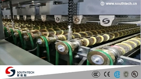 Southtech Passing Flat Ceramic Roller Machine/Glass Tempering Machine for Sale (TPG)