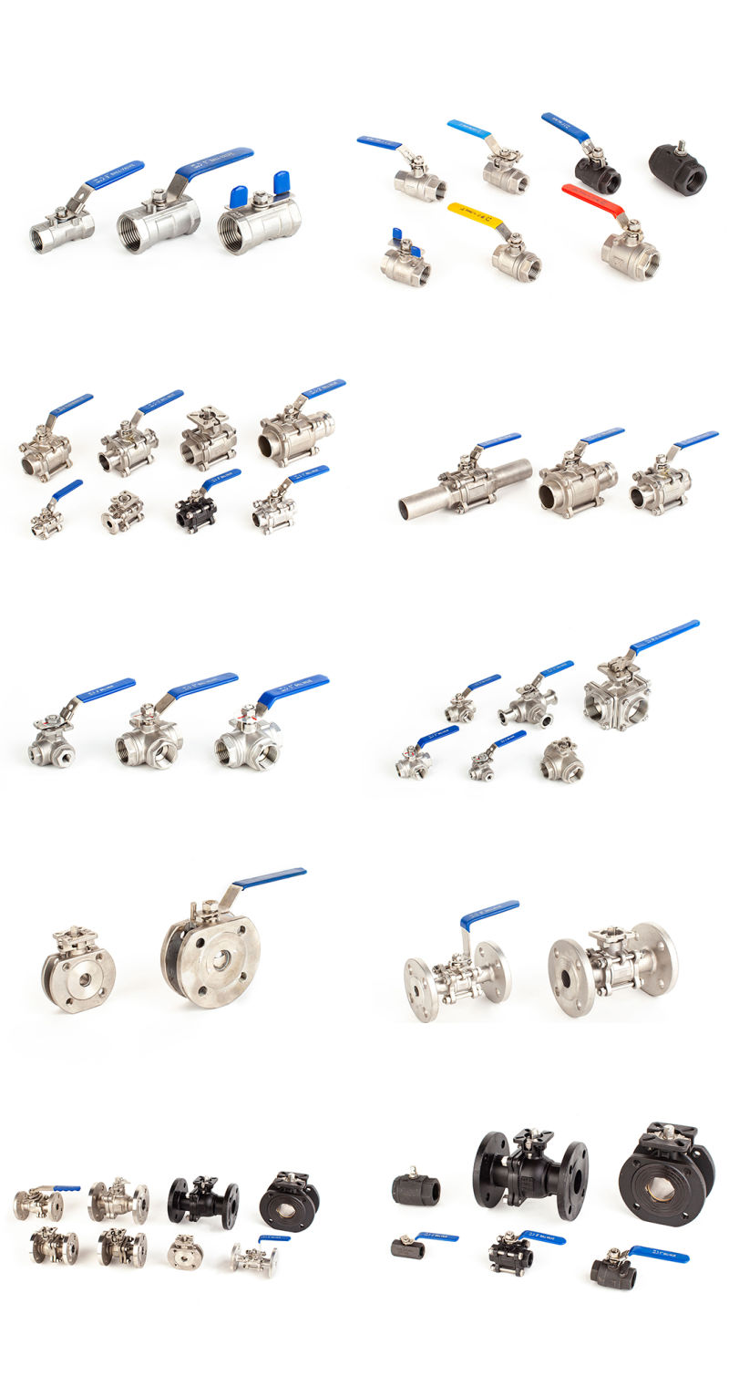 DIN Standard Industrial Two Pieces mm Thread Floating Ball Valve