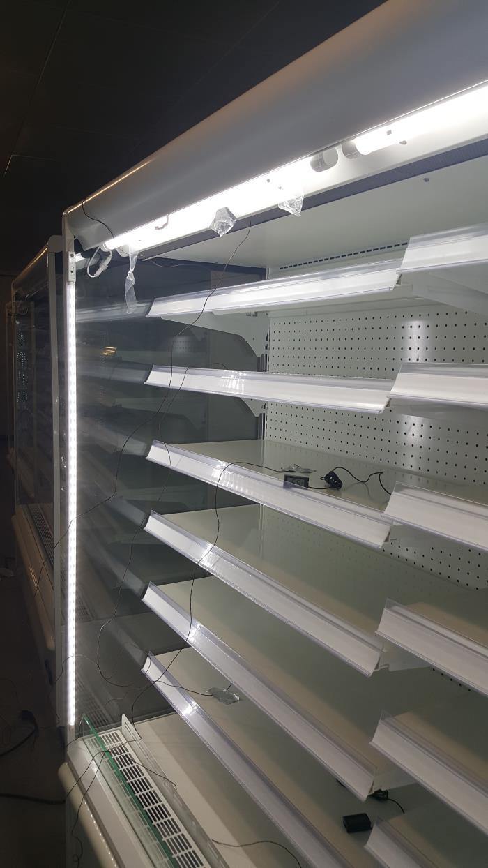 Multi-Deck Open Cooler for Fresh Vegetable and Fruit