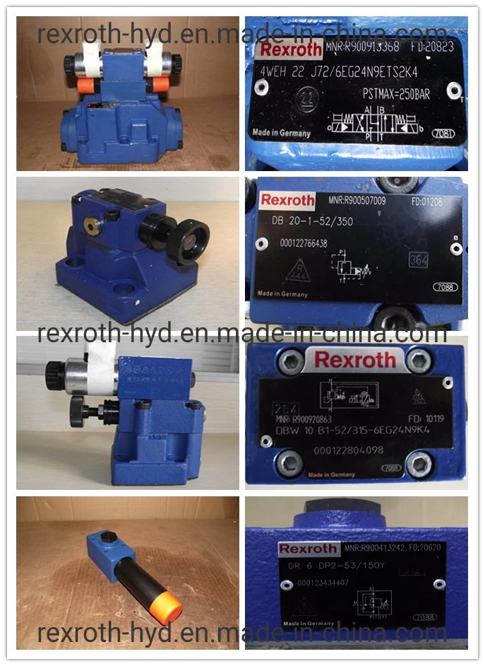 Rexroth Hydraulic Valve/Excavator Hydraulic Control Valve/Solenoid Valve Coil/Proportional Valve/Directional Valve/Pressure Control/Seal Kit for 4we6 4we10