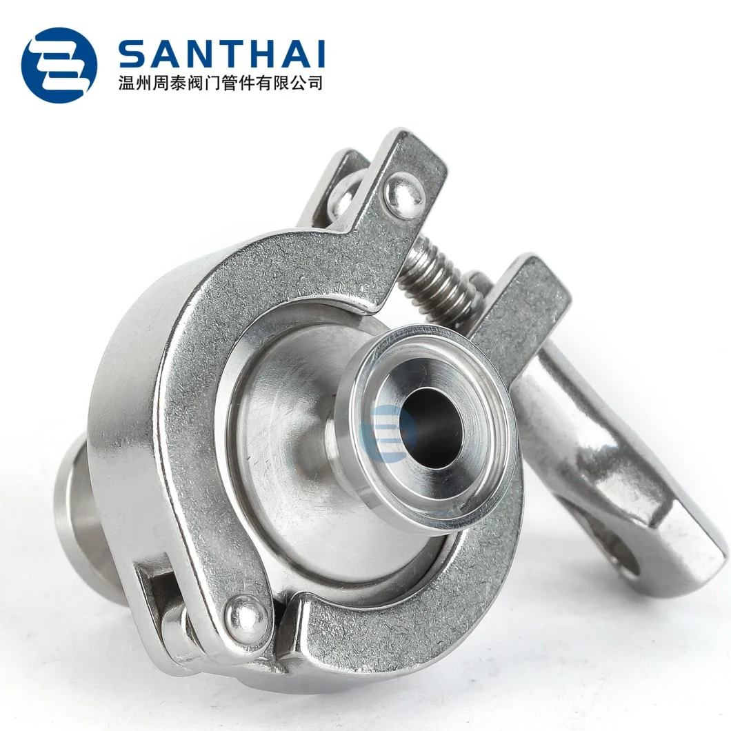 Stainless Steel 304 316L Sanitary Welded/Clamp/Thread Check Valve