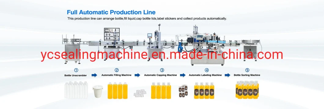 Shampoo Syrup Honey Oil Water Plastic Glass Bottle 200ml-500ml Washing Liquid Soap Filling Machine Automatic