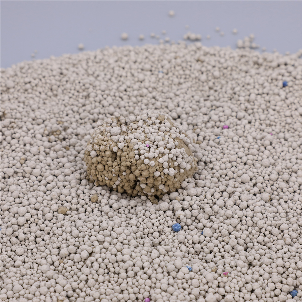 Customized Clumping Anti Bacteria Premium Bead Dust Free Bentonite Cat Litter Sand