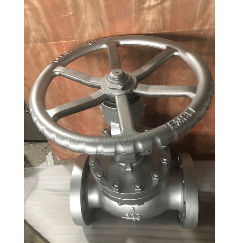 API600 150lb 300lb 600lb Cast Steel A216 Wcb Flanged End Globe Valve Hayward Check Valve Rubber Check Valve One Way Fuel Valve