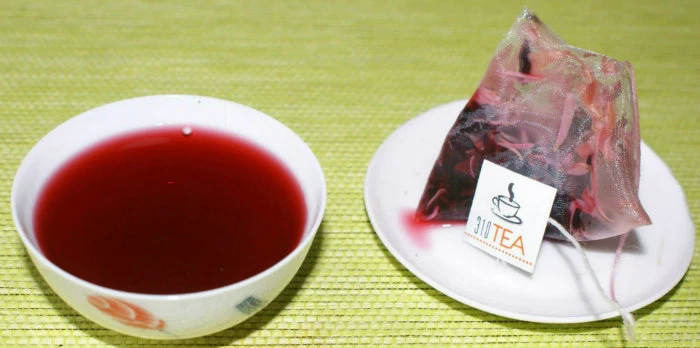 Slimming Detox Tea Rose Green Tea Pyramid Tea Bag