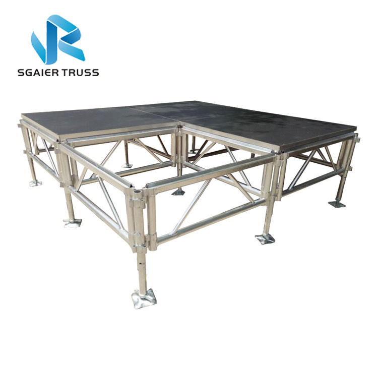 Aluminum Dance Stage Plywood Stage for Outdoor Events