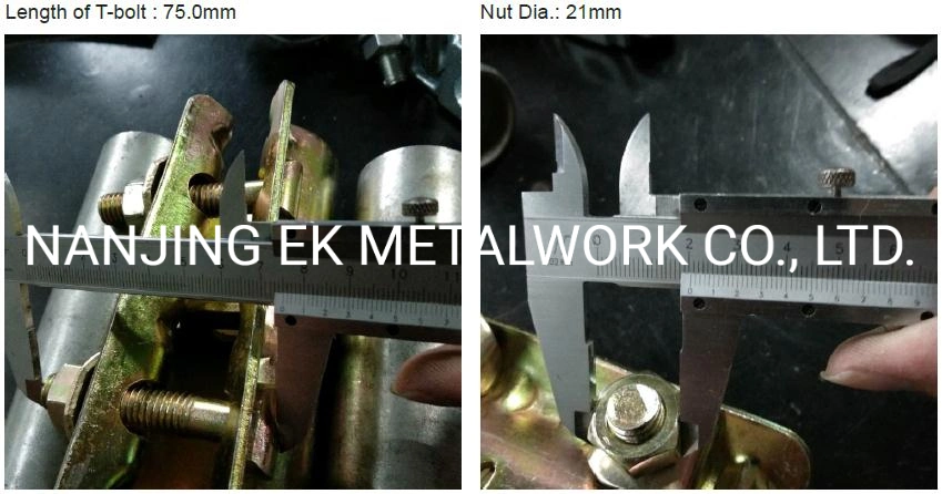 China Supplier En74 British Type Fitting BS1139 Scaffold Clamp Scaffolding Clamp Pressed Sleeve Coupler for Sale