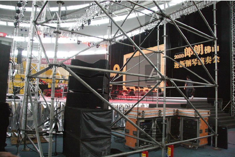Outdoor Big Event Concert Stage Backdrop Truss Scaffolding Aluminium Truss Display System