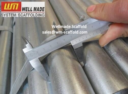 Bsen39 Scaffold Tube with Scaffold Clamp Onshore Offshore
