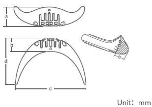 Silicone Facial Subcutaneous Implant - C10 Chin Implant