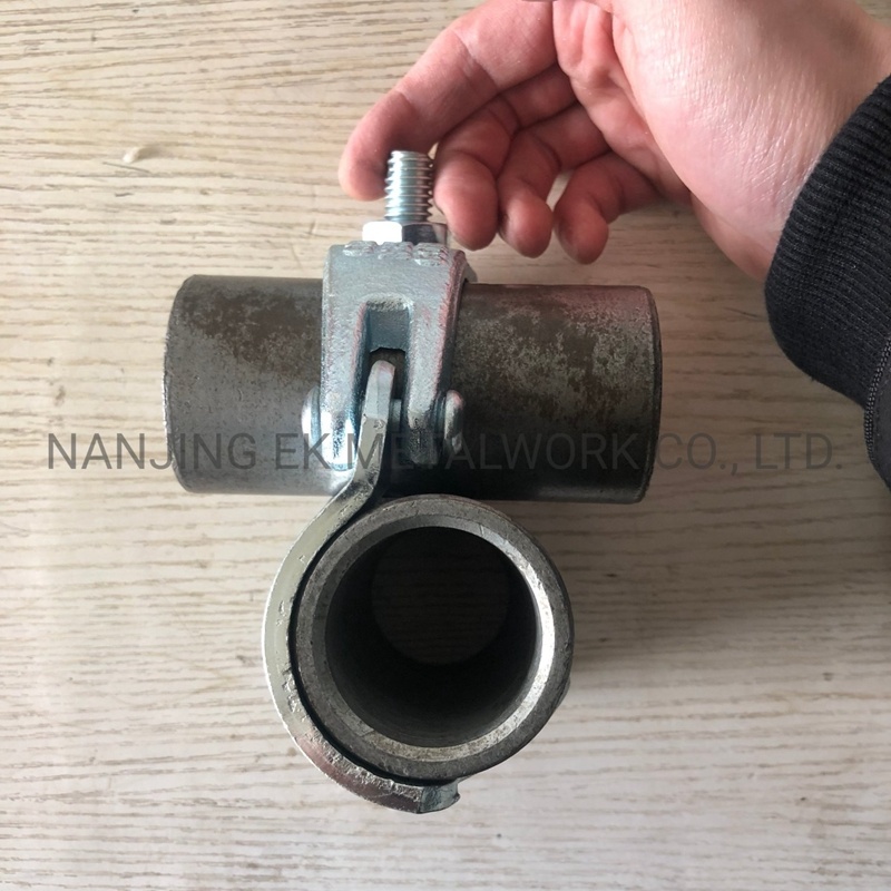 Scaffolding Drop Forged Clamp Single Putlog Coupler for Construction 48.3*48.3mm