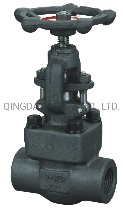 Forged Steel A105 Globe Valve Threaded Trim No. 1