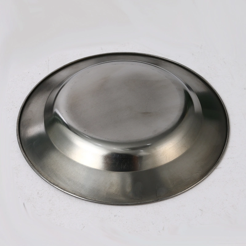 Stainless Steel Stainless Tray Stainless Steel Dinner Plate Dishes Silver Food Serving Tray