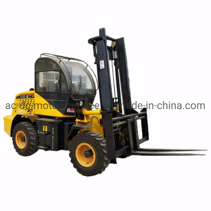 China 2.5t Rough All Terrain Terrain Forklift off Road Forklift Truck