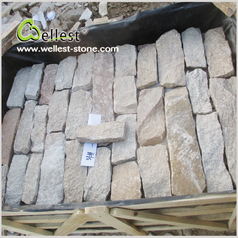 Tiger Skin Granite Castle Stone Irregular Walling