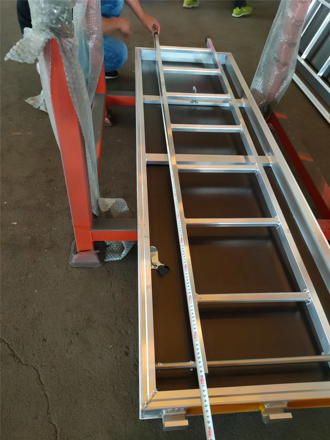 Formwork Ringlock Scaffolding Access Aluminium Scaffold Platform Trapdoor Plank with Ladder