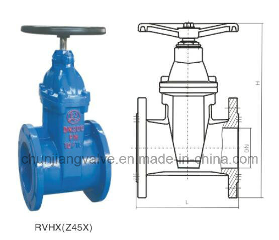 Non-Rising Stem Resilient Seated Gate Valve DN500