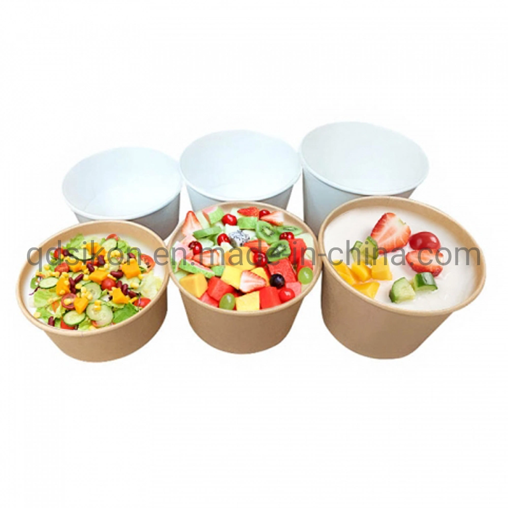 Disposable Kraft Fast Food Container Hot Soup Bowl on Sale