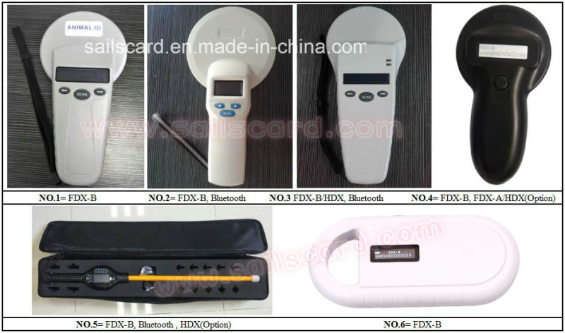 Bluetooth RFID Long Stick Handheld Livestock Portable Ear Tag Reader/Scanner