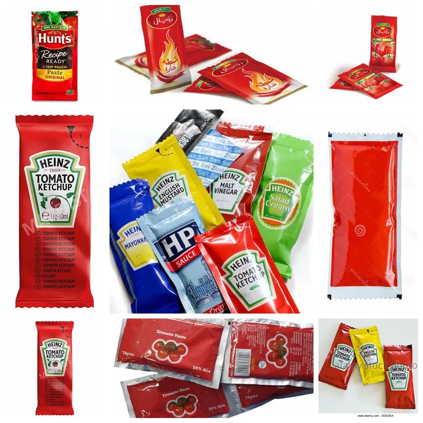 Cream Packing Machine Jam Sauce Packaging Machine Full Automatic Tomato Paste Mayonnaise Sauce Packing Machine