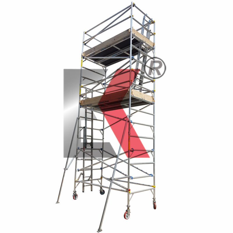 China Supply Mobile Aluminum Scaffold Tower of Layer Ringlock for Sale
