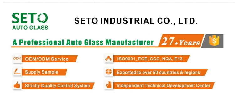 High Quality Front Laminated Windshield Glass for Automotive/Cars