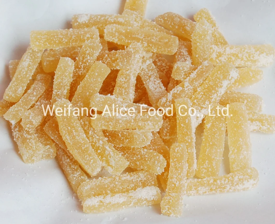 Organic Best Selling Dried Fruits Crystallized Ginger Dried Ginger Preserved Ginger