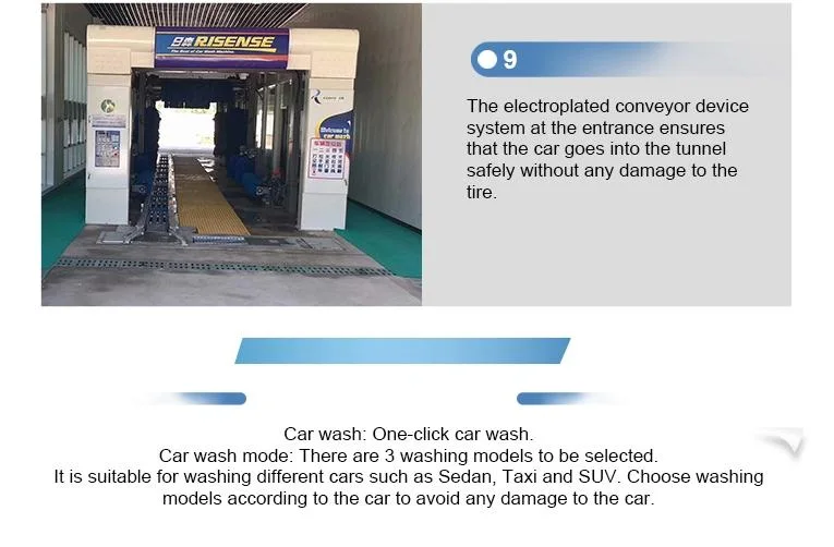 Tunnel Car Wash Machine Fully Automatic Car Wash for Sale Automatic Car Wash Machine