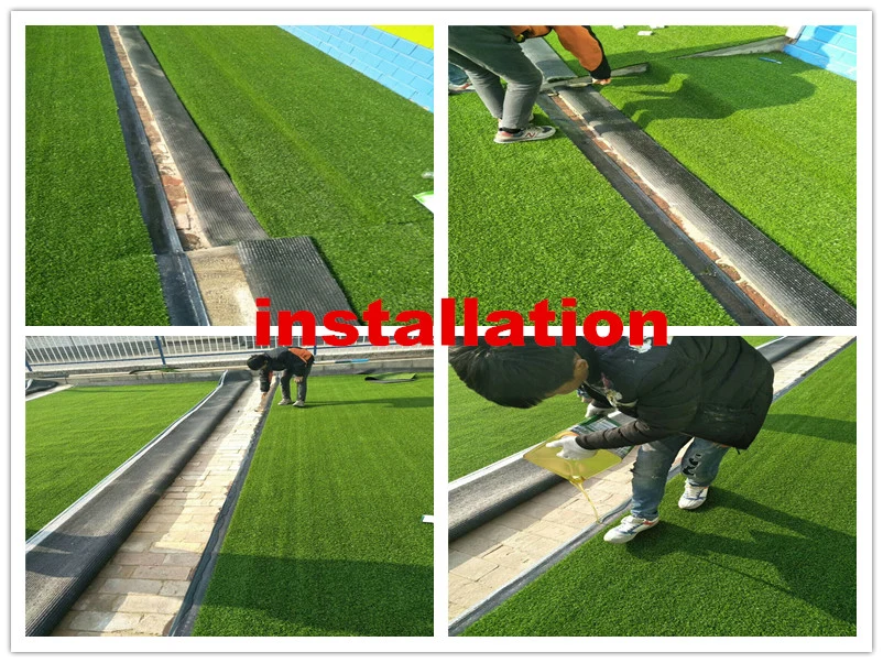 Blue Landscaping Artificial Grass for Events Turf