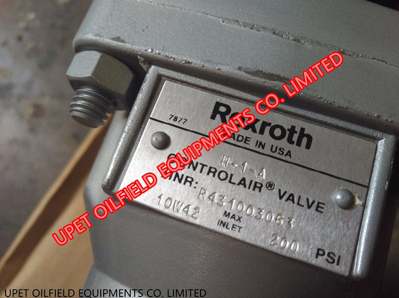 Rexroth Pilotair Type D Valve/Rexroth Control Air Valve/Rexroth Relay Valve/Rexroth Actuator/Rexroth Rotair Valve R431002819 etc