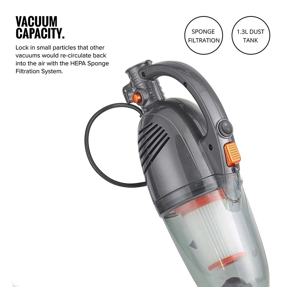Power Air Corded Bagless Stick Vacuum Cleaner for Hard Floors