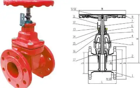 Resilient Gate Valve with Position Indicator