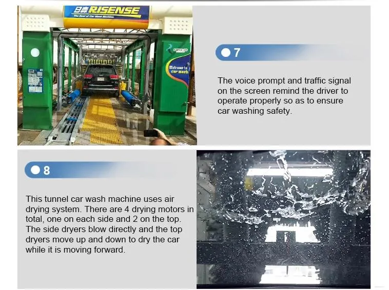 Tunnel Car Wash Machine Fully Automatic Car Wash for Sale Automatic Car Wash Machine