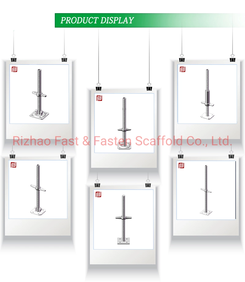 Screw Jack Scaffolding Base Adjustable Scaffolding Screw Jack Base