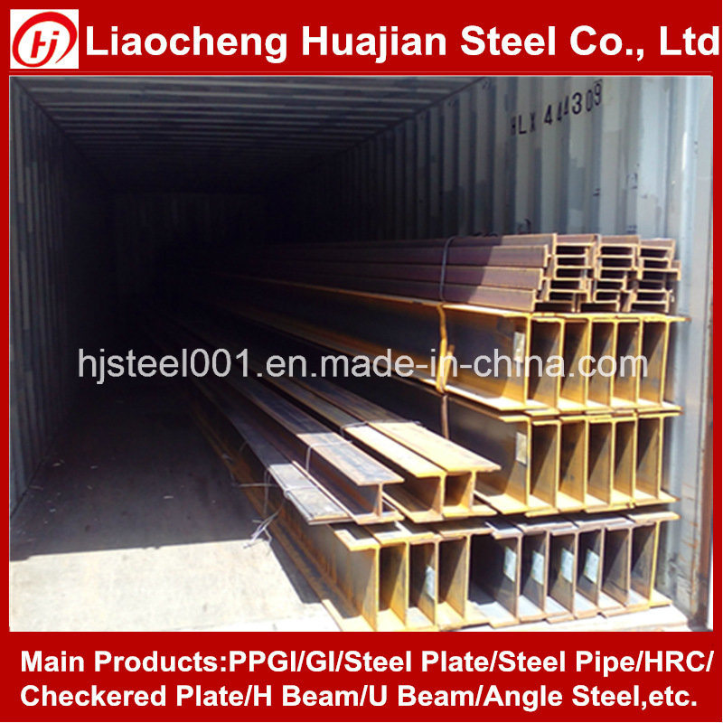 Wide Flanged H Beam for Structural Purpose