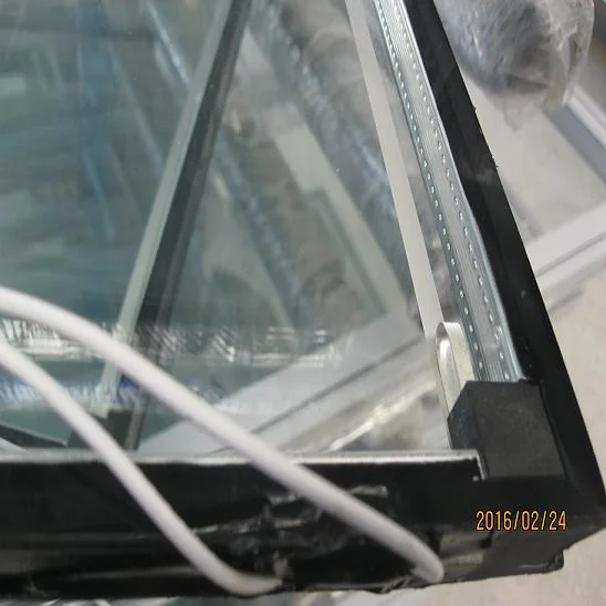 Produce Anti Frost Vacuum Glazed Glass Door for Wine Cooler