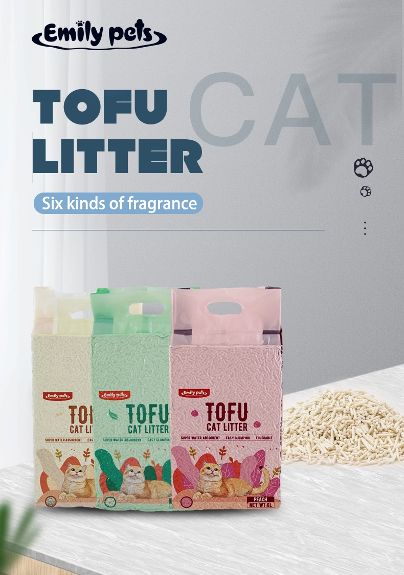 Wholesale Efficient Eco-Friendly Quickly Deodorant Tofu Cat Litter