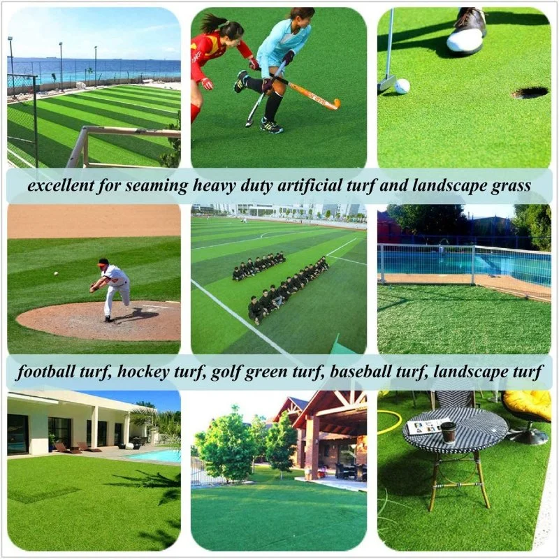 50mm 55mm 10500 Density PE Plastic Grass Premium Artificial Grass Turf for Football Court Field Synthetic Lawn Carpet