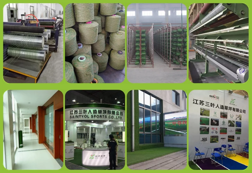 China Supplier Artificial Green Grass Synthetic Grass Muiltisport Artificial Turf