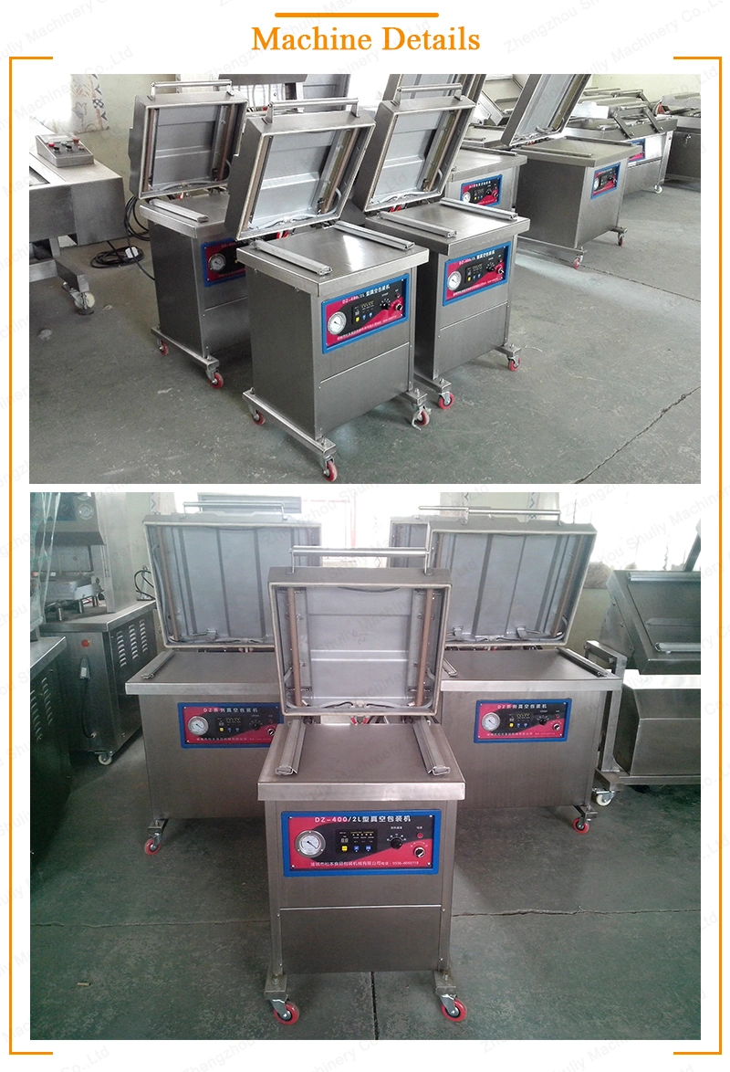 Single Chamber Vacuum Wrapping Thermoforming Machine Vacuum Packing Machine for Food Commercial