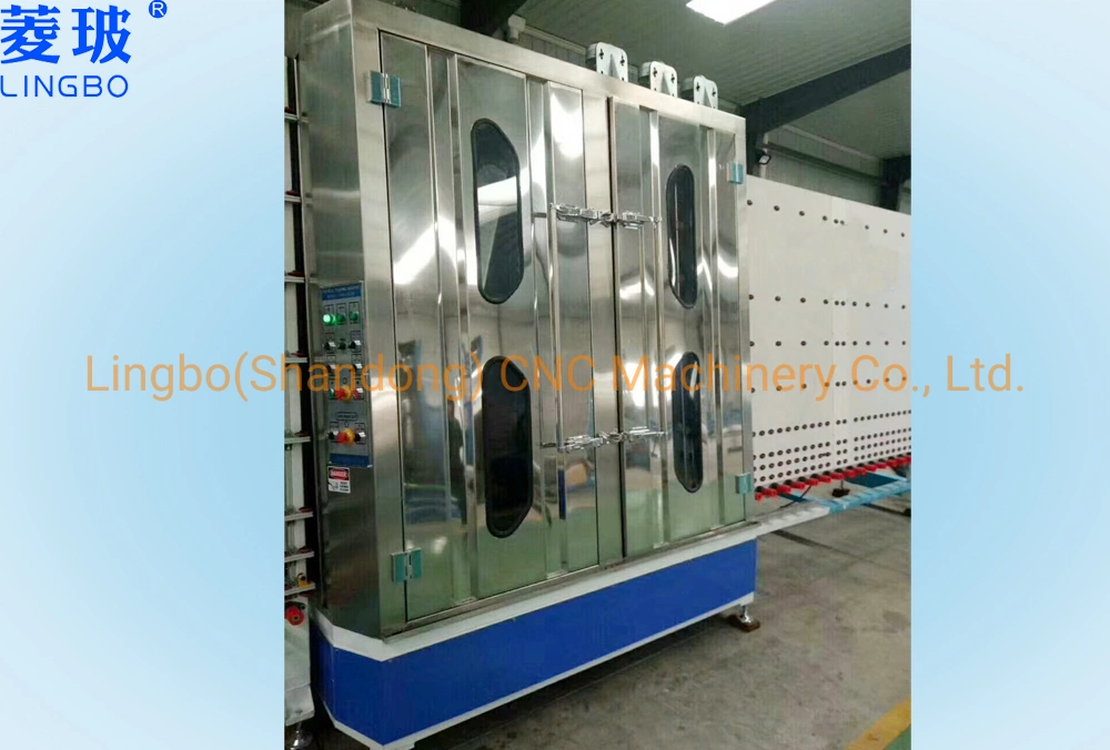 Full Automatic Good Price Window Glass Washing Drying Machine