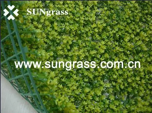 Decorative Yellow Plastic Wall Grass Artificial Grass Synthetic Grass for Residential and Commercial Applications