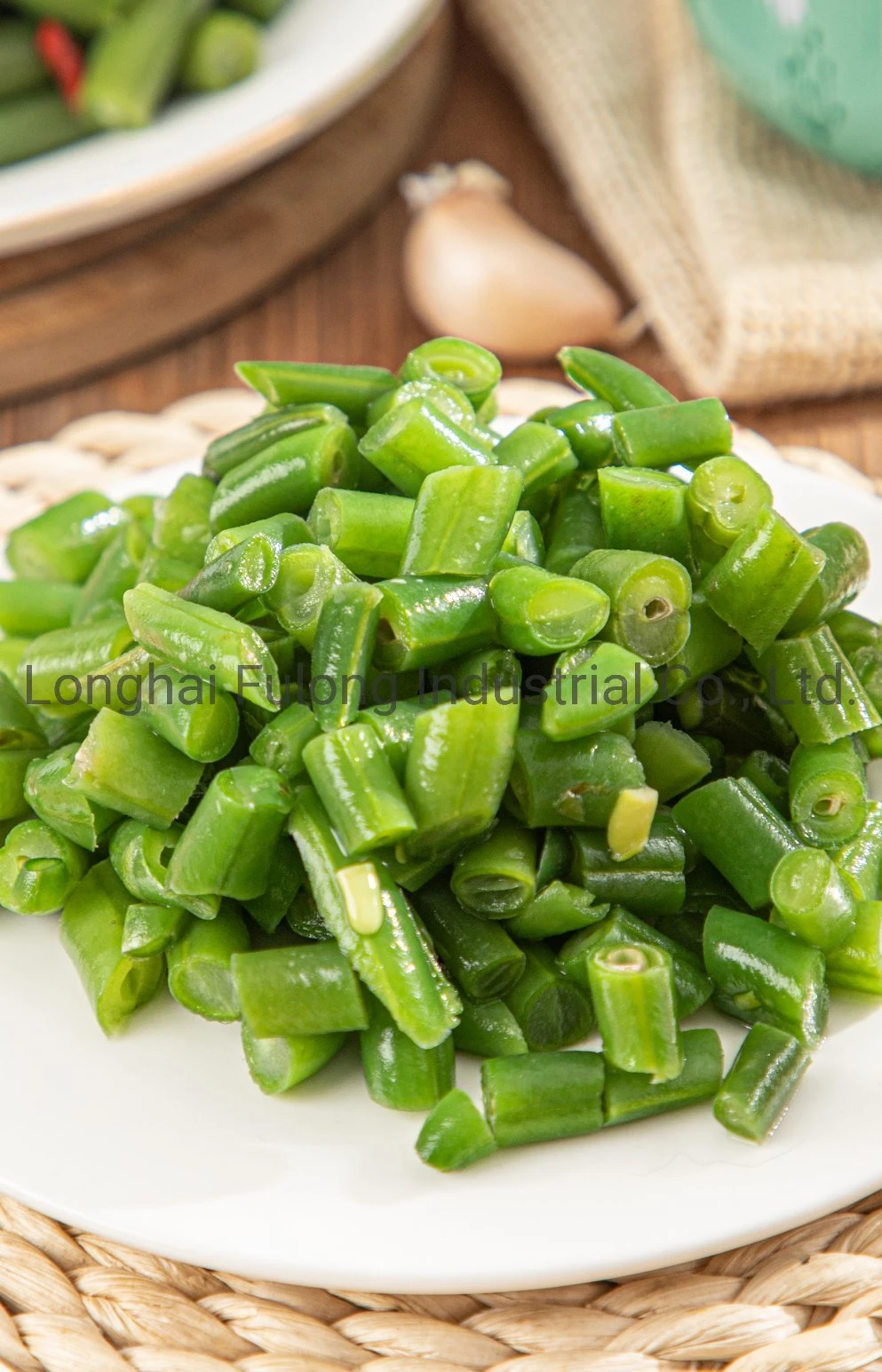Top Quality Frozen Green Beans Cuts IQF Green Beans Cuts New Harvest