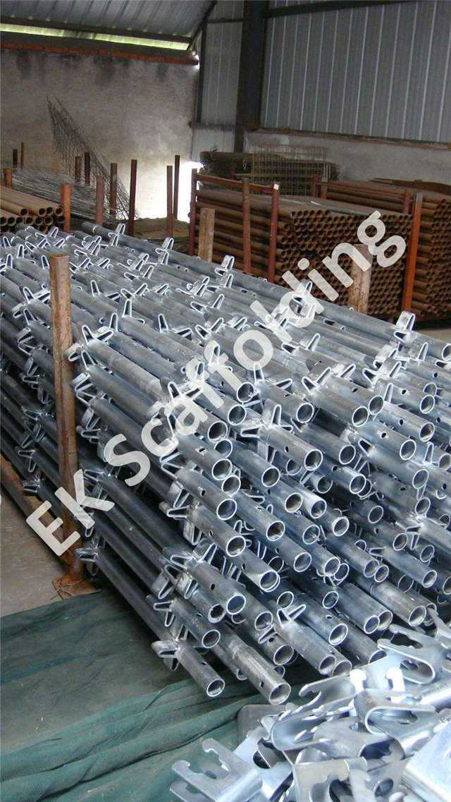 China Manufacturer BS1139 En74 Scaffolding System Vertical Kwikstage Scaffold Standard for Construction