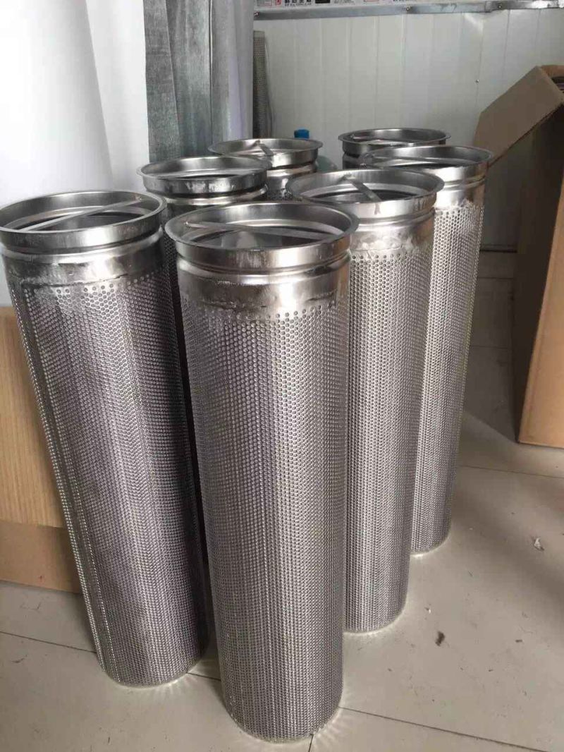 Hebei Manufacturer Stainless Steel Sheet CNC Punching Mesh Strainer