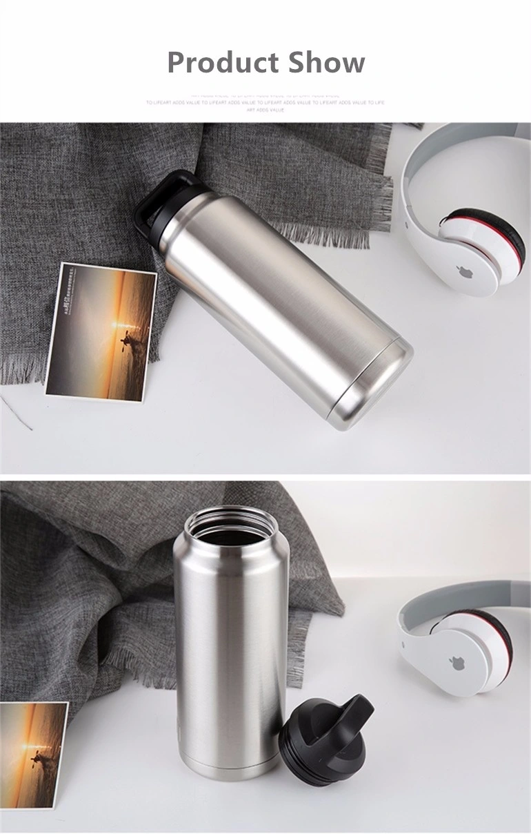 36oz Stainless Steel Coldest Vacuum Insulated Beer Travel Water Bottle Cooler