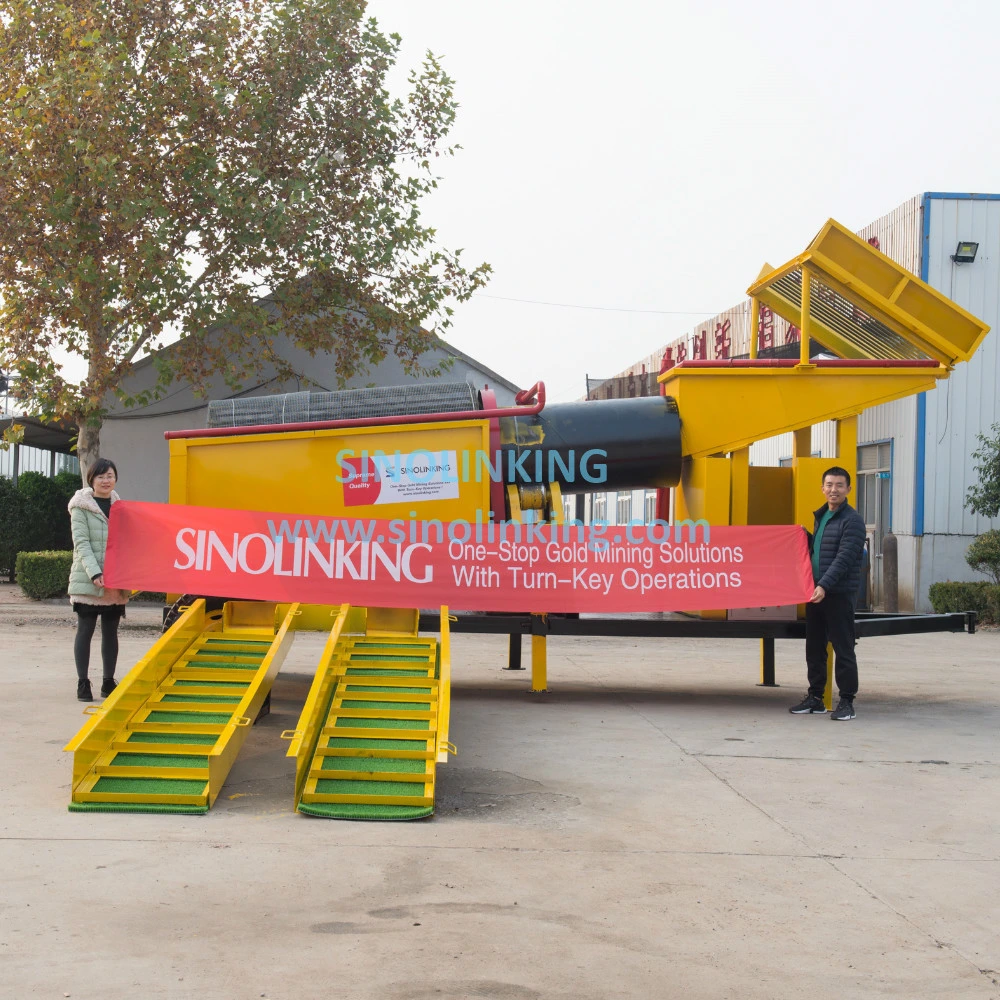 Alluvial Gold Mining Equipment/Recovery Machine/Washing Trommel/Washing Machine/Processing/Wash Plant