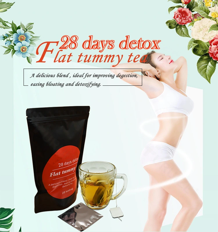 Slimming Tea Weight Loss Detox with Oolong & Green Tea for Slim