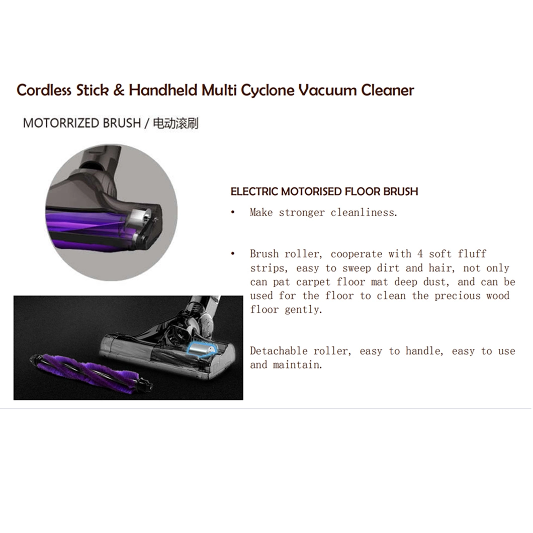 Home Appliance Cordless Portable Handy Handheld Upright Stick Easy Storing Vacuum Cleaner